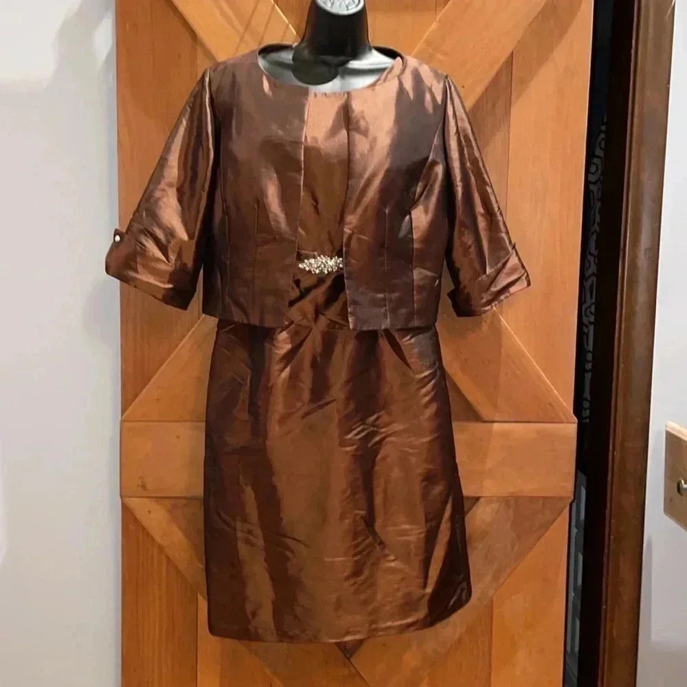 Chocolate Brown Formal Dress